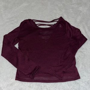 (2 for $10) H&M divided top